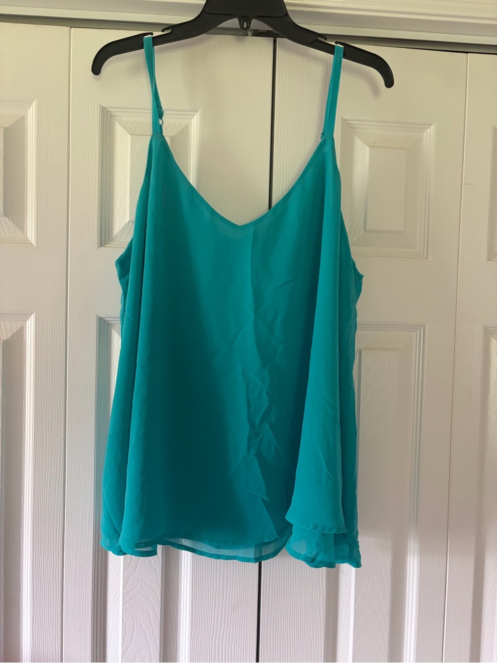 torrid Teal Adjustable Strap Camisole